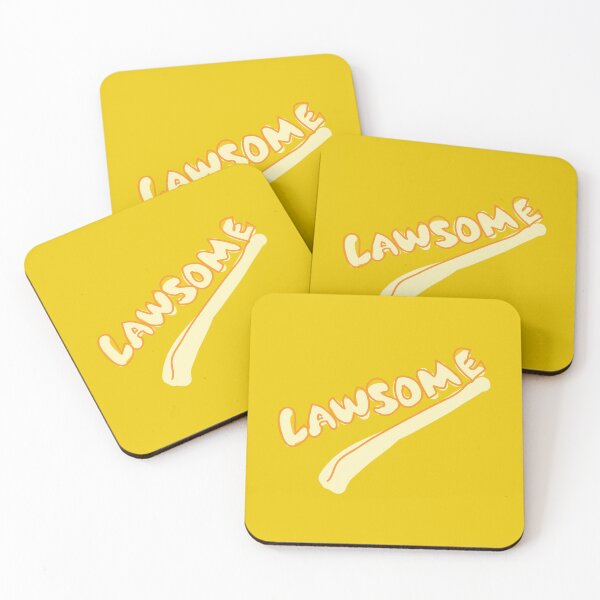 Item preview, Lawsome awesome lawyer cute typography designed and sold by fluffyfamcraft.
