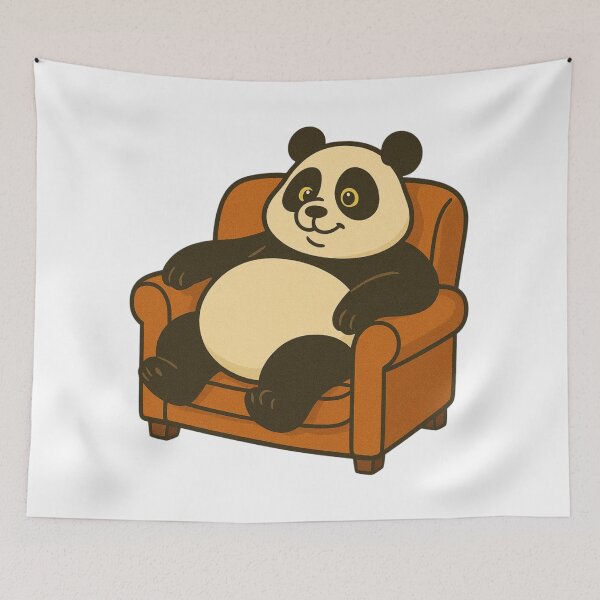 Item preview, Couch Panda designed and sold by 2competent4life.