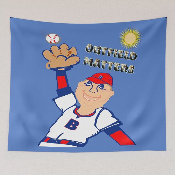 Item preview, Baseball Player Makes Great Catch in Outfield designed and sold by kristalcurt.