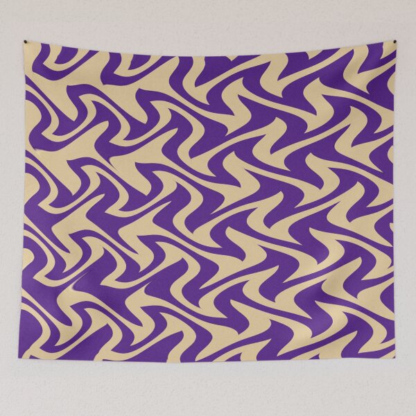Item preview, Purple waves in harmony designed and sold by Sigtrix.
