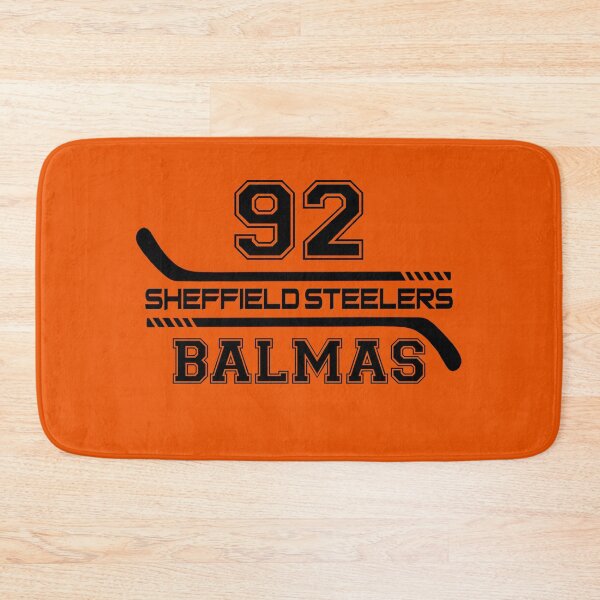 Item preview, Sheffield Steelers Ice Hockey Sticks - 92 Mitchell Balmas designed and sold by Tarantula Design Co. .