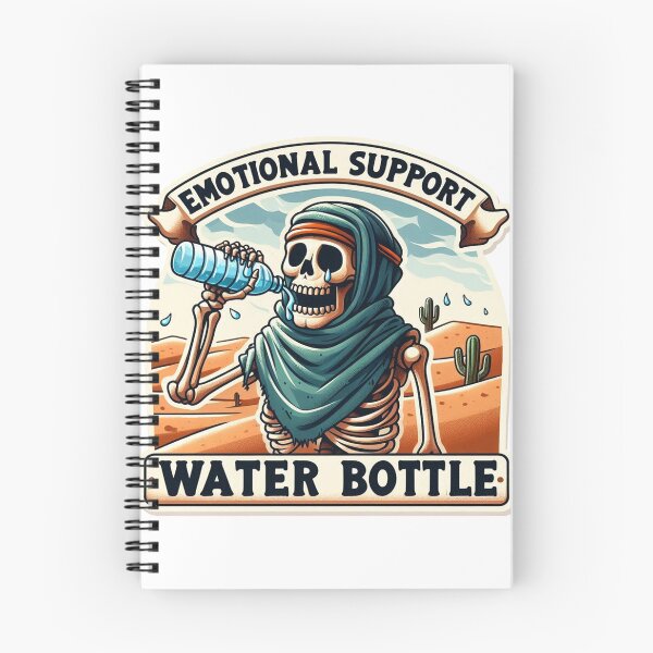 Item preview, Emotional Support, Emotional Support Water Bottle designed and sold by vectcd.