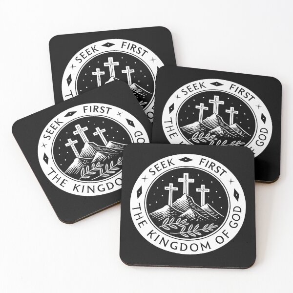 Item preview, Matthew 6:33 Seek First The Kingdom Of God designed and sold by plushism.