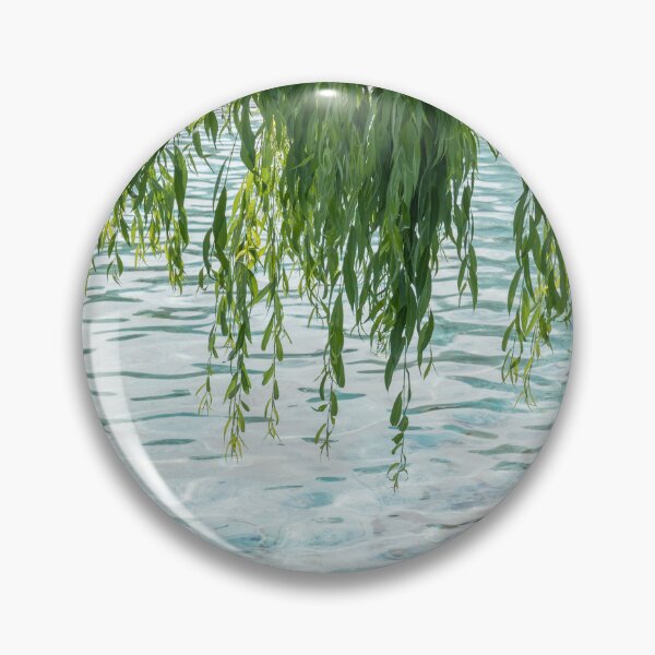 Item preview, Biophilic Willow Curtains with Spa Vibe designed and sold by Georgia Mizuleva.