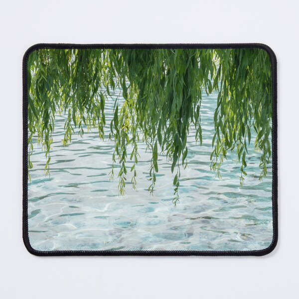Item preview, Biophilic Willow Curtains with Spa Vibe designed and sold by Georgia Mizuleva.