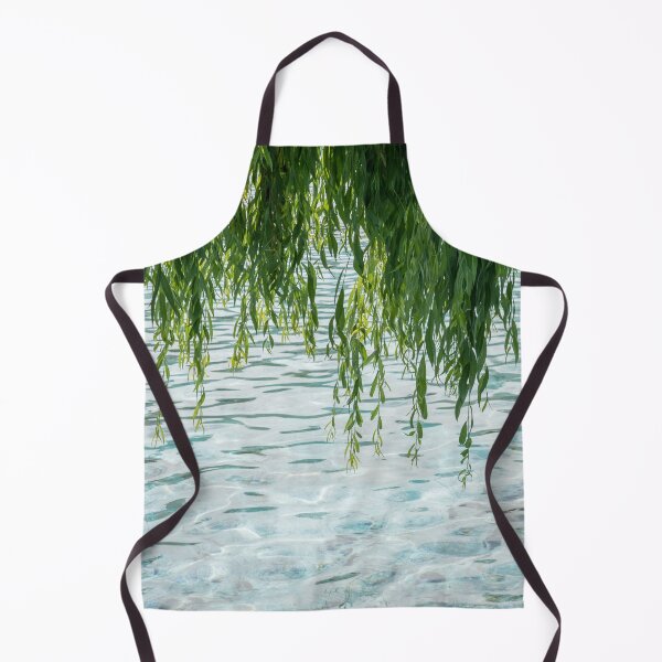 Item preview, Biophilic Willow Curtains with Spa Vibe designed and sold by Georgia Mizuleva.