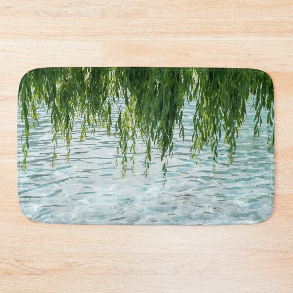 Item preview, Biophilic Willow Curtains with Spa Vibe designed and sold by Georgia Mizuleva.