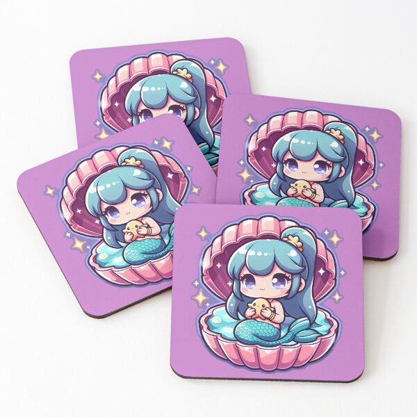 Item preview, Little kawaii mermaid designed and sold by Artillenium.