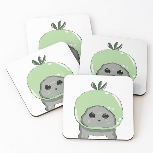 Item preview, Green apple kitty designed and sold by MysticRacoon6.