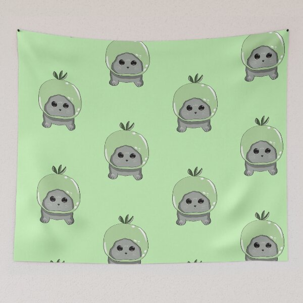 Item preview, Green apple kitty designed and sold by MysticRacoon6.