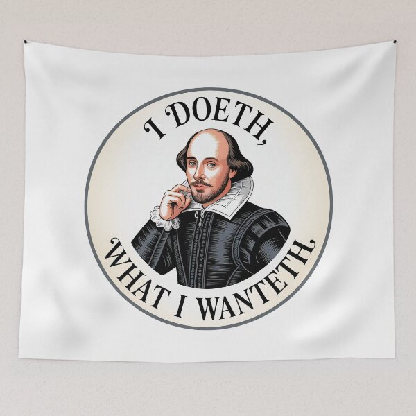 Item preview, I Doeth What I Wanteth designed and sold by Angry Swan Designs.
