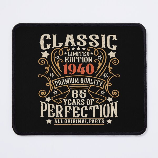 Item preview, 85th Birthday Vintage 1940 Classic 85 Years Old For Him designed and sold by eclecTEEq.