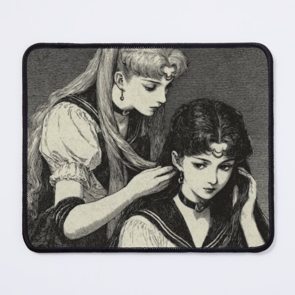Item preview, Sailor Moon Braiding Sailor Mars' Hair designed and sold by pastel.moonwave.