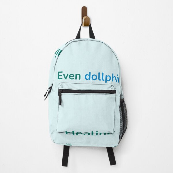 Item preview, Healing Isn’t Linear – Dolphin Ocean Mental Health Quote Shirt designed and sold by KWkindwaves.