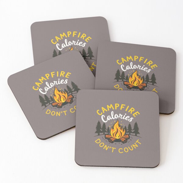 Item preview, Campfire Calories Don't Count designed and sold by Be-Adventurous.