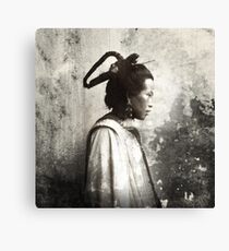 Joung woman in Shan Gan, China 1908 Canvas Print
