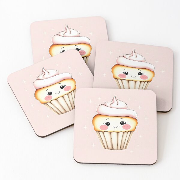 Item preview, Kawaii Dessert Illustration designed and sold by Devalzh.