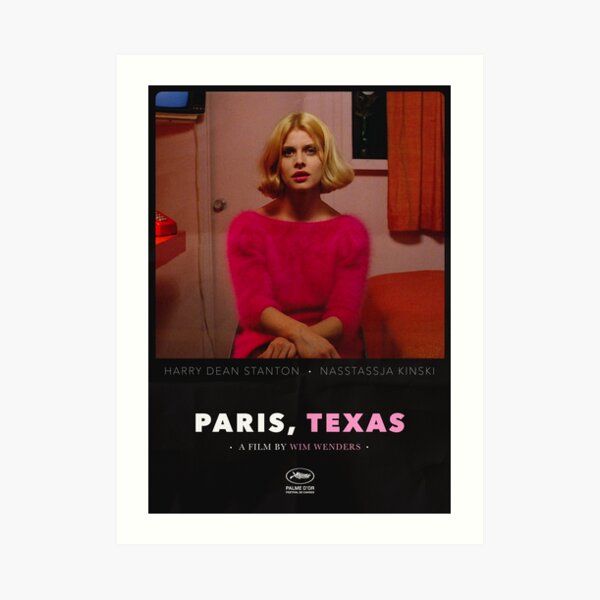 Paris, Texas - A Film by Wim Wenders Art Print