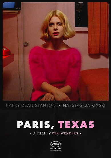 "Paris, Texas - A Film by Wim Wenders" Poster by cosmo ...