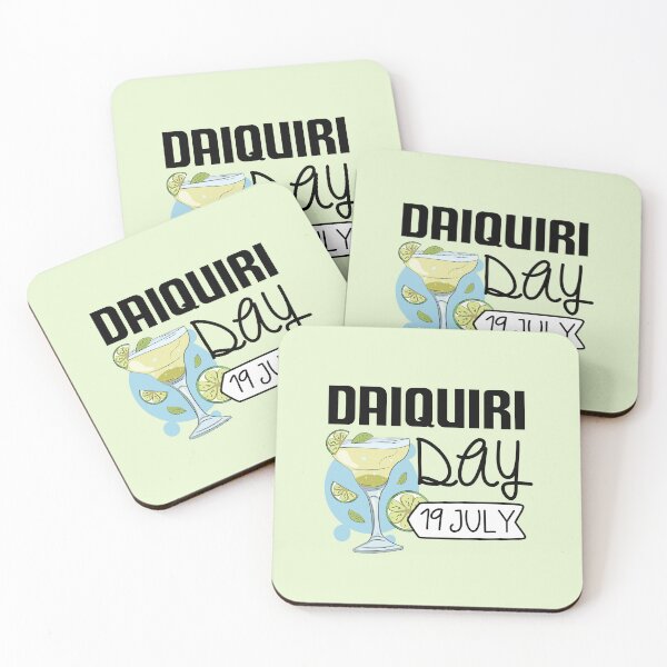 Item preview, 19 July Daiquiri Day - Wacky Holidays designed and sold by ChemicalXShop.