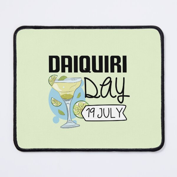 Item preview, 19 July Daiquiri Day - Wacky Holidays designed and sold by ChemicalXShop.