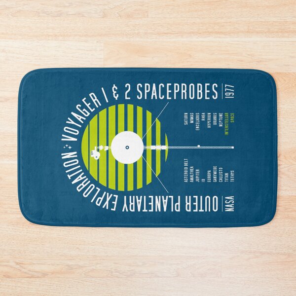 Item preview, Outer Planetary Exploration. Voyager 1 and 2 Spaceprobes (Washed and Worn) designed and sold by BGALAXY.
