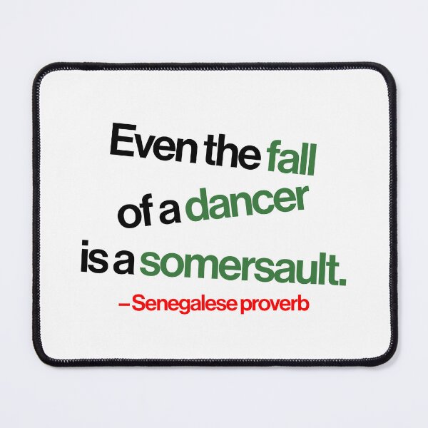 Item preview, Even the Fall of a Dancer... designed and sold by Kipepeo Design Ltd..