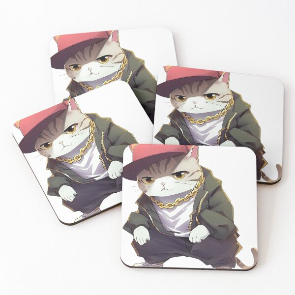 Item preview, Lil’ Whiskaz – Streetwise Cat with Nine Lives and No Chill designed and sold by mintytees.