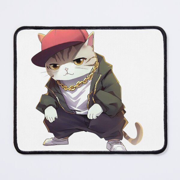 Item preview, Lil’ Whiskaz – Streetwise Cat with Nine Lives and No Chill designed and sold by mintytees.