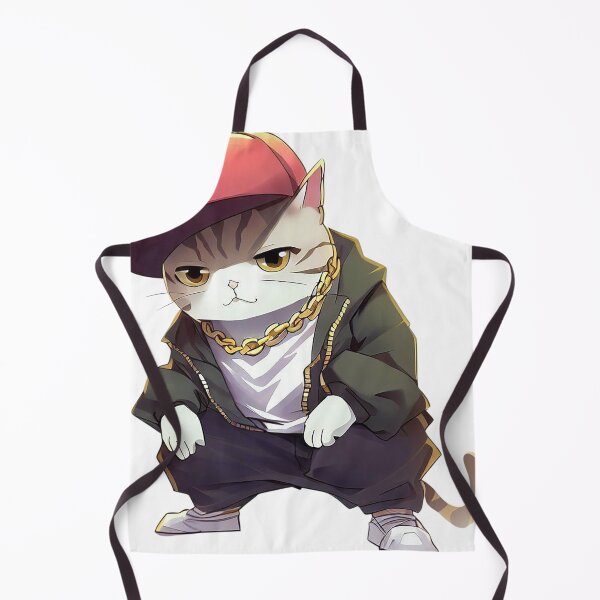 Item preview, Lil’ Whiskaz – Streetwise Cat with Nine Lives and No Chill designed and sold by mintytees.