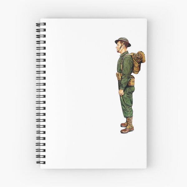 Item preview, Lt. Col Darby 1st Rangers Scotland 1942 designed and sold by Offbrand Originals.