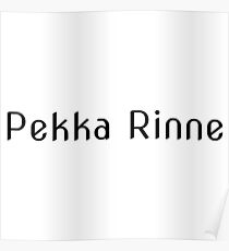 Pekka Rinne Poster