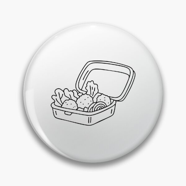 Item preview, Nuggets served in a lunchbox with vegetables and fruit designed and sold by rasagamastore.