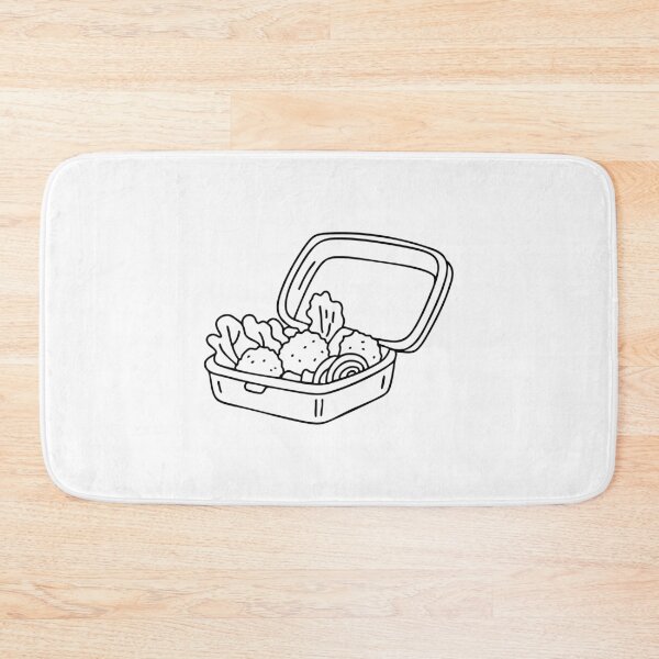 Item preview, Nuggets served in a lunchbox with vegetables and fruit designed and sold by rasagamastore.