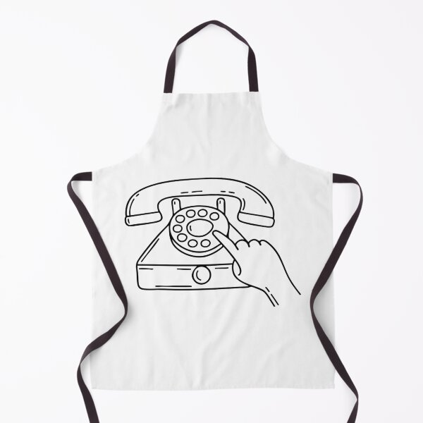 Item preview, A hand dialing a number on an old rotary phone designed and sold by rasagamastore.