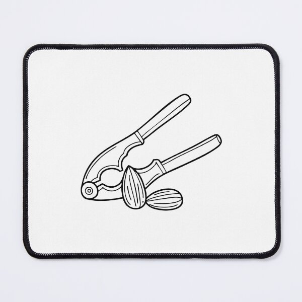 Item preview, A nutcracker being used to break open an almond designed and sold by rasagamastore.