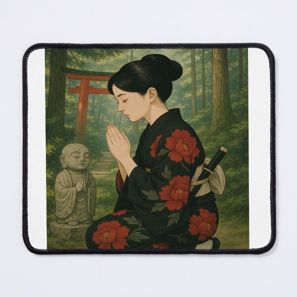 Item preview, Red Peonies and Reverence designed and sold by MagicalMakers.