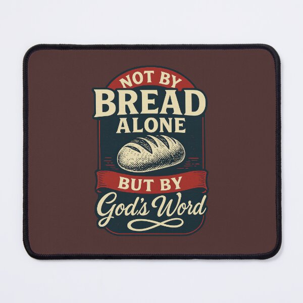 Item preview, Not by Bread Alone But by God's Word designed and sold by SimplySelim.