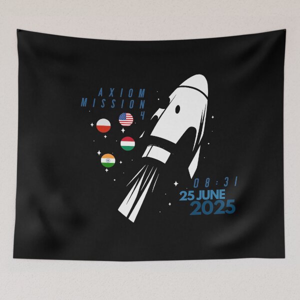 Item preview, Axiom Mission 4: United for Space designed and sold by Floter80.