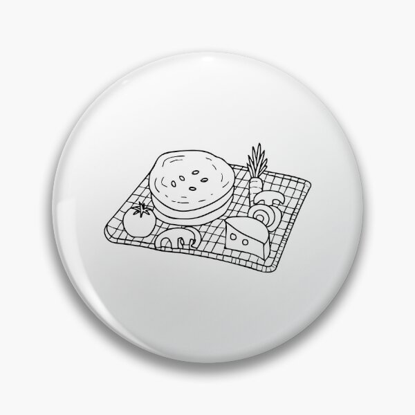 Item preview, A picnic scene with naan, cheese, and fresh vegetables designed and sold by rasagamastore.