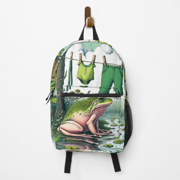 Item preview, The Frog Is Drying the Wash designed and sold by M-Y-A-R-T-.