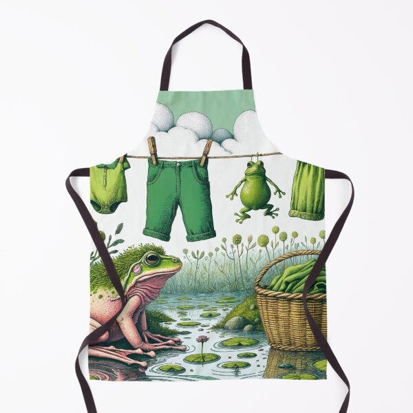 Item preview, The Frog Is Drying the Wash designed and sold by M-Y-A-R-T-.