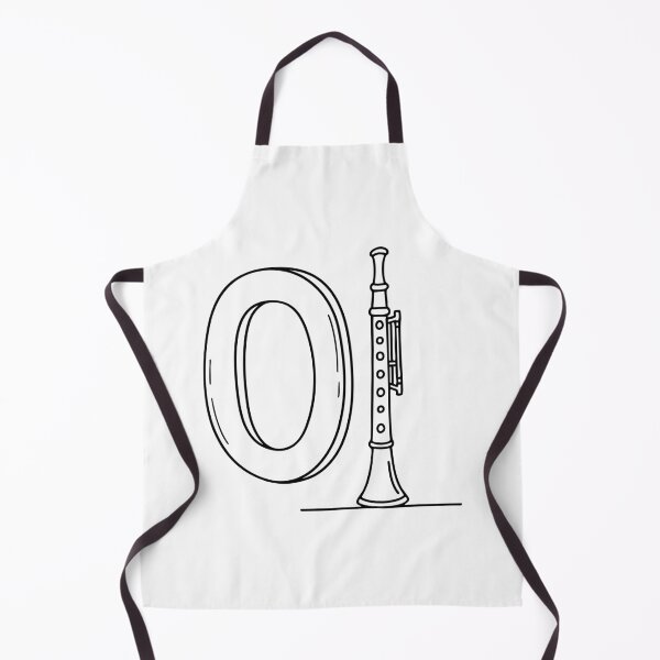 Item preview, An illustration of letter O stand for Oboe beside it designed and sold by rasagamastore.