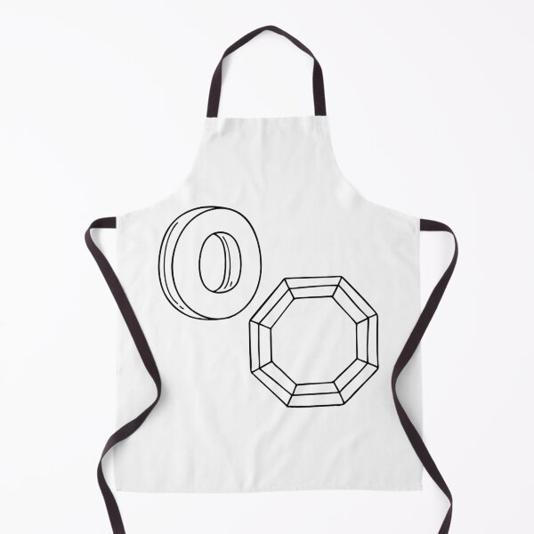 Item preview, An illustration of letter O stand for Octagonal beside it designed and sold by rasagamastore.