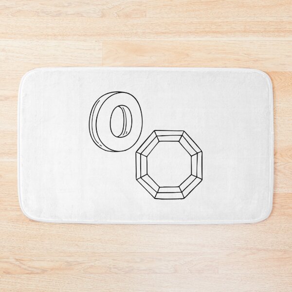 Item preview, An illustration of letter O stand for Octagonal beside it designed and sold by rasagamastore.