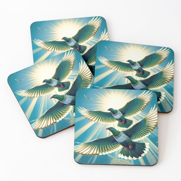 Item preview, Two Kereru designed and sold by Ruru Digital .