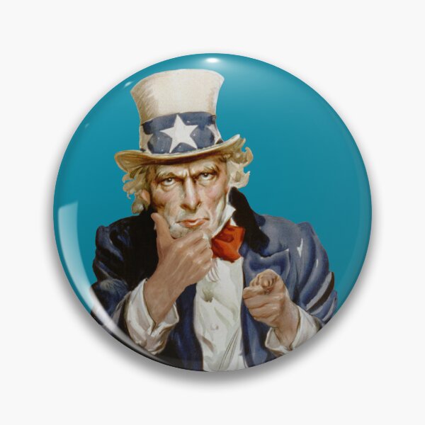 Artikelvorschau, Uncle Sam Daumen hoch entworfen und verkauft von knappidesign.