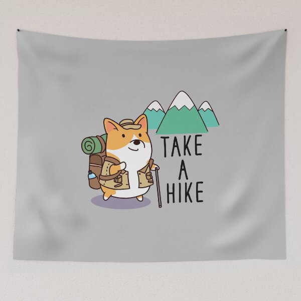 Item preview, Take a hike Corgi designed and sold by thepawster.