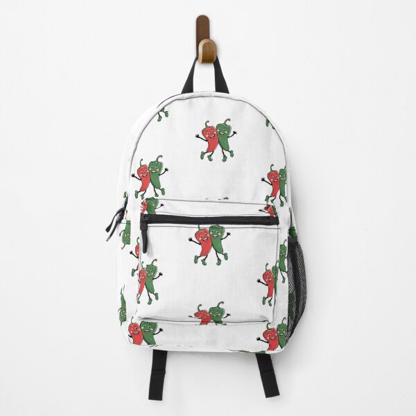 Item preview, Spicy Dance Duo - Red & Green Peppers Grooving Together designed and sold by JRprojects.