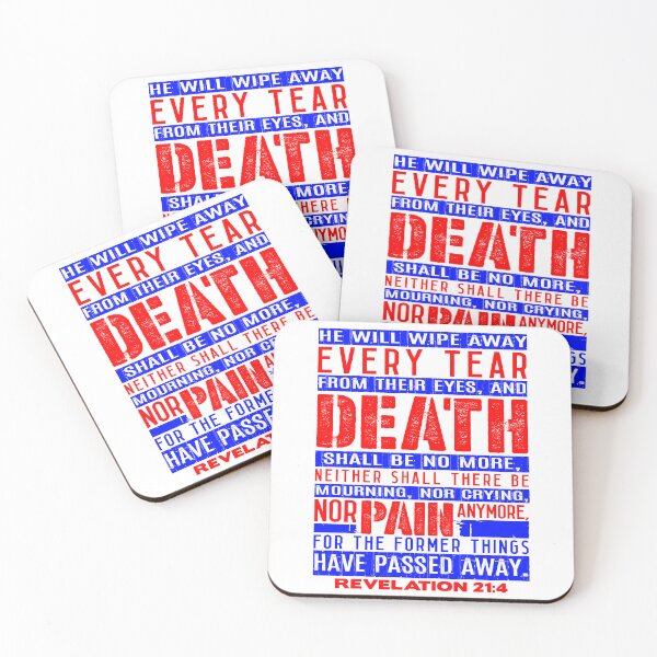 Item preview, Revelation 21:4 Death Shall Be No More designed and sold by plushism.